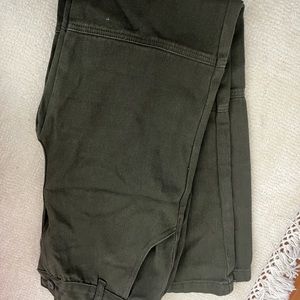 Green cargo pants